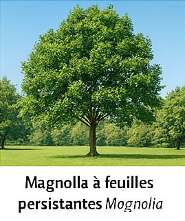 Magnolia à feuilles persistantes